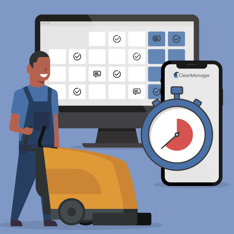 Software system for your cleaning business that ensures control in daily operations
