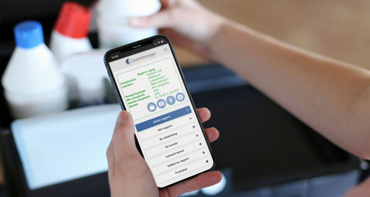 app til rengøringsassistenter